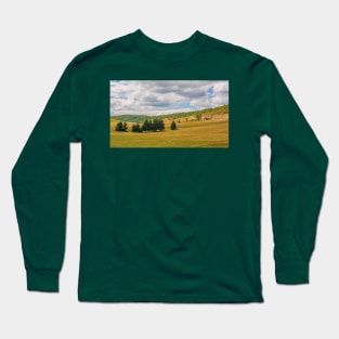 Summer Landscape Near Gornje Ratkovo, Bosnia Long Sleeve T-Shirt